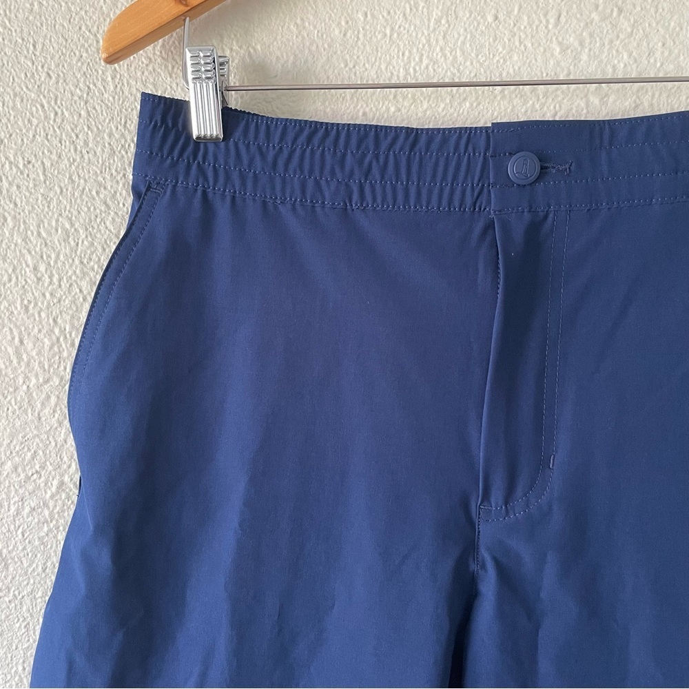 Lands’ End Active Shorts Men’s M Navy 8.5” Inseam Utility Hiking Outdoors - Picture 3 of 11